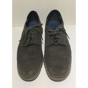 MARK NASON MENS SHOES BUSINESS CASUAL BROWN LEATHER LOW LACE UP SIZE‎ 11
